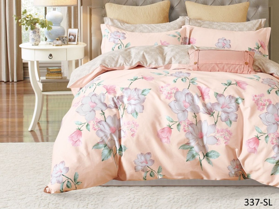 КПБ Cleo сатин набивной "Satin Lux" 337-SL