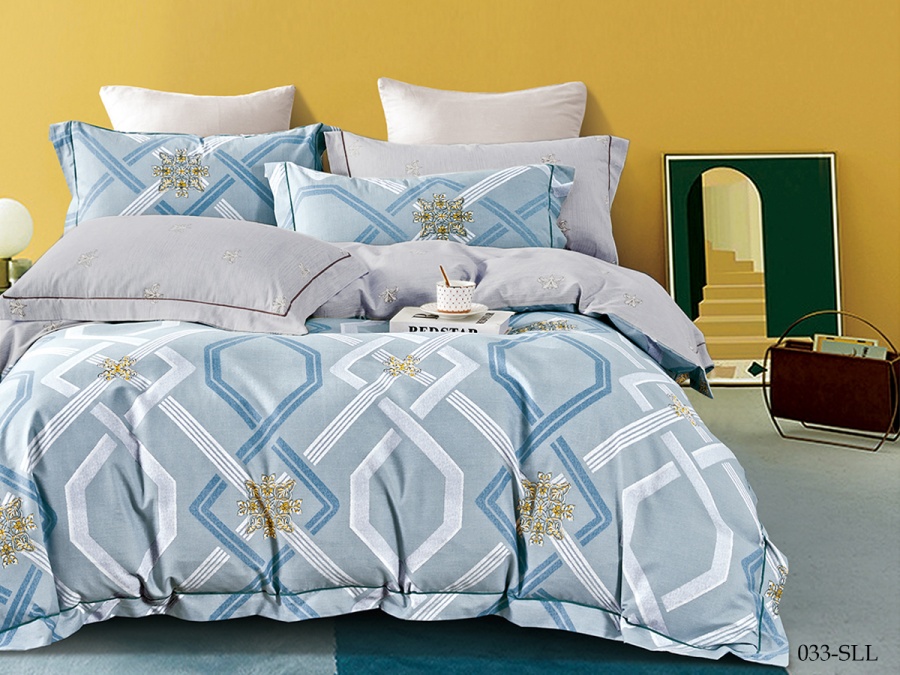 КПБ Cleo сатин набивной "Satin euro max" 033-SLL