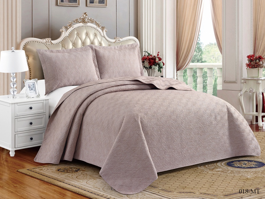 Покрывало Cleo "MUSCAT" 230*250 50*70+5см*2 (230/018-MT, Однотонное,Бежевый) Покрывало Cleo "MUSCAT" 230*250 50*70+5см*2 (230/018-MT, Однотонное,Бежевый)
