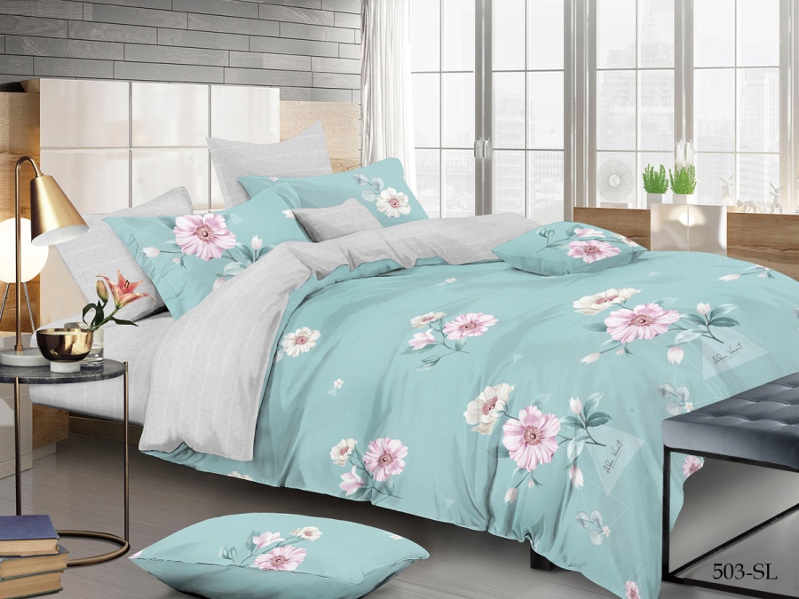 КПБ Cleo сатин набивной "Satin Lux" 503-SL