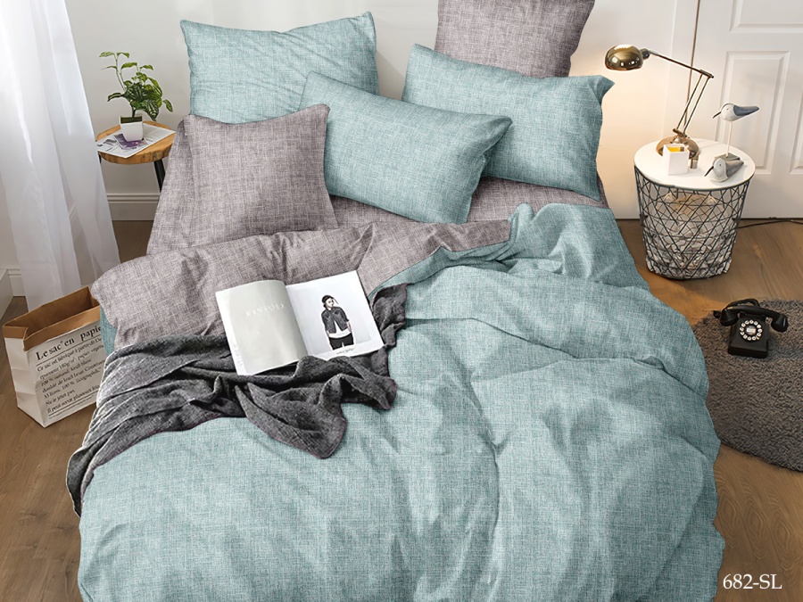 КПБ Cleo сатин набивной "Satin Lux" 682-SL