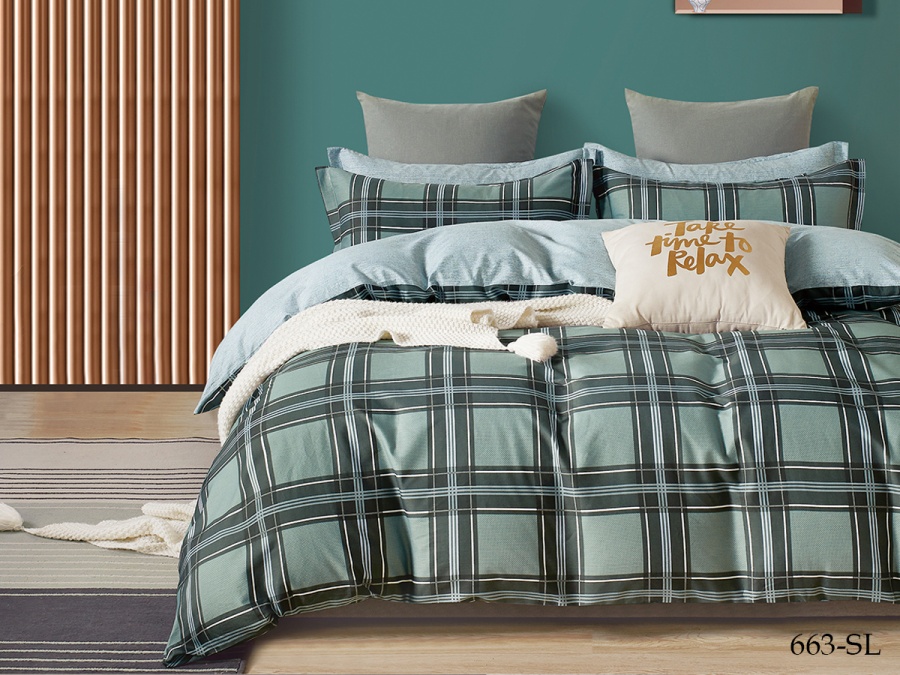 КПБ Cleo сатин набивной "Satin Lux" 663-SL