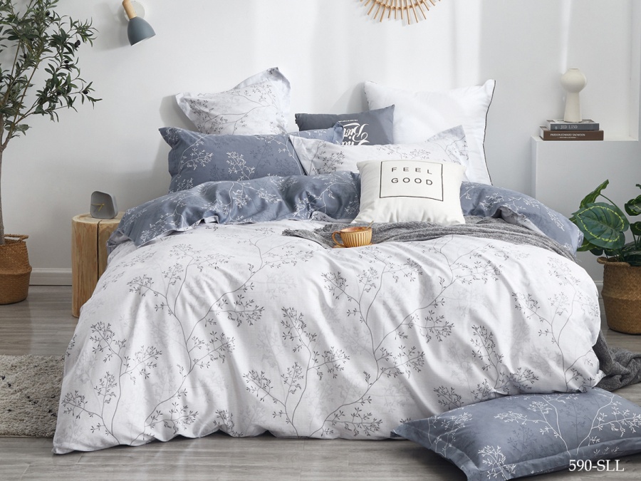 КПБ Cleo сатин набивной "Satin euro max" 590-SLL