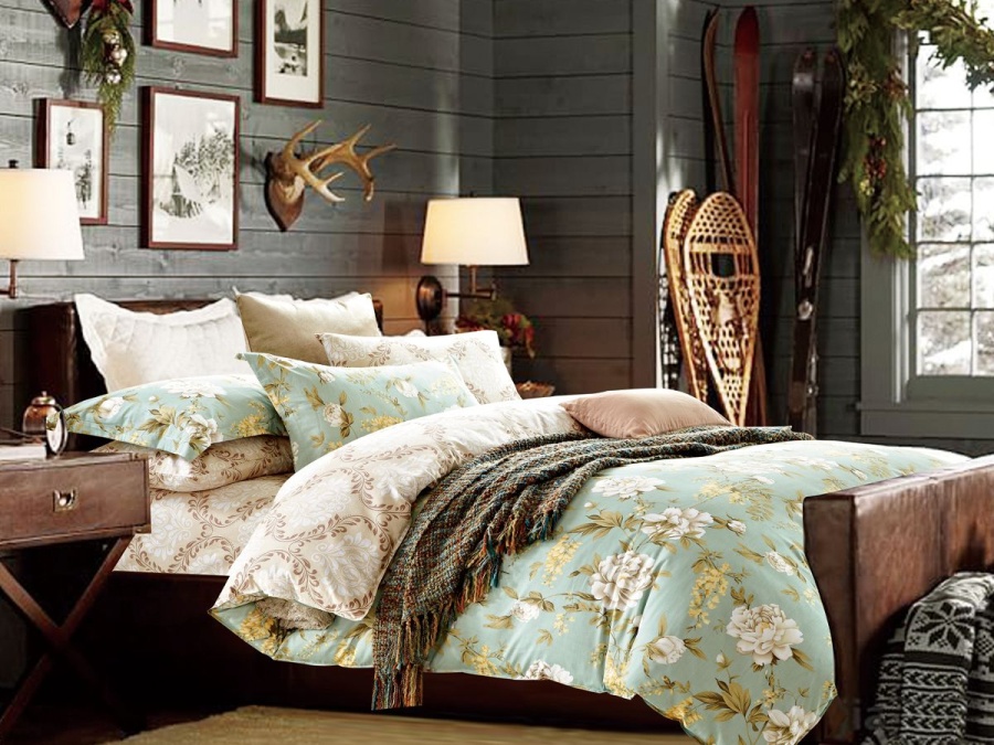 КПБ Cleo сатин набивной "Satin Lux" 137-SL