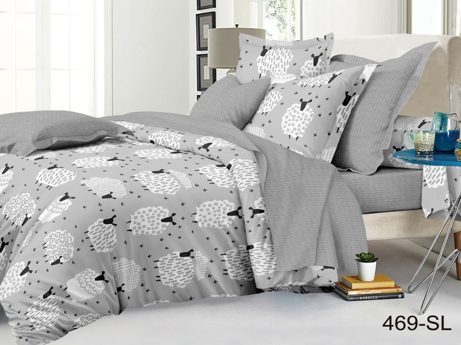 КПБ Cleo сатин набивной "Satin Lux" 469-SL