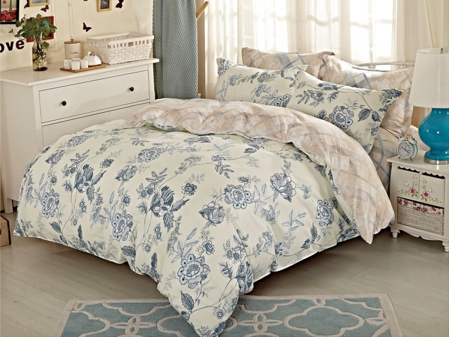 КПБ Cleo сатин набивной "Satin Lux" 093-SL