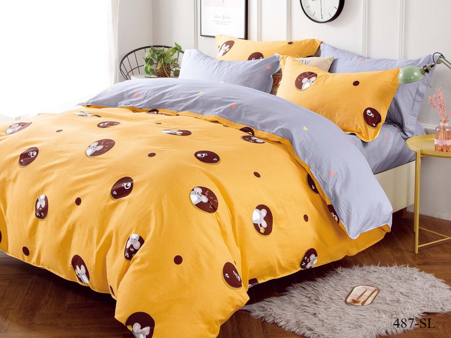 КПБ Cleo сатин набивной "Satin Lux" 487-SL