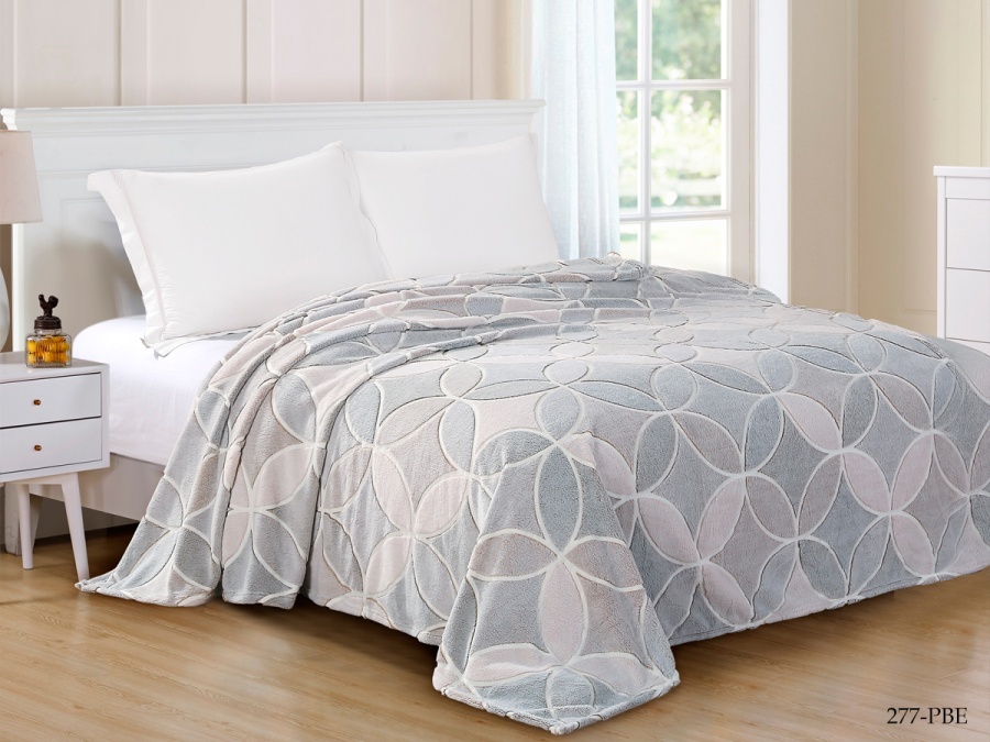 Плед CL HOME "БАМБУК" микрофибра 100% 277-pbe/LA