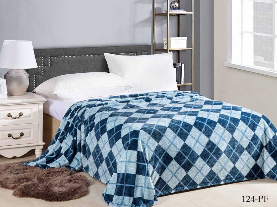 Плед Cleo "КАЛИФОРНИЯ" велсофт 124-pf