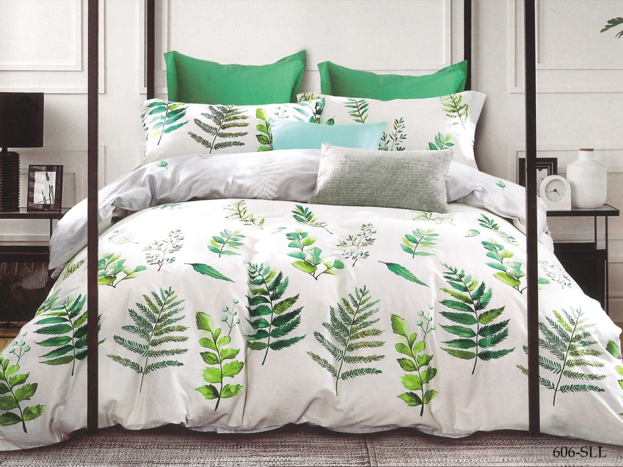 КПБ Cleo сатин набивной "Satin euro max" 606-SLL