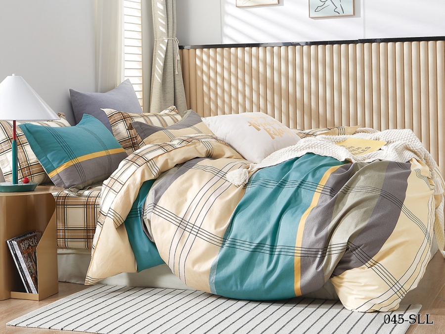 КПБ Cleo сатин набивной "Satin euro max" 045-SLL