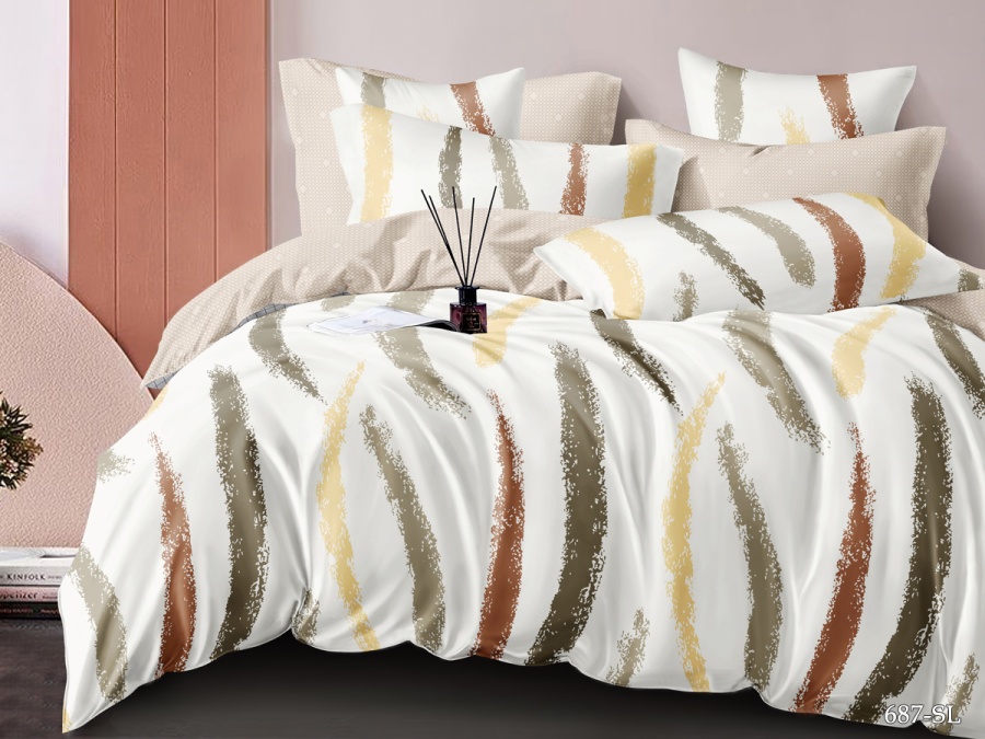 КПБ Cleo сатин набивной "Satin Lux" 687-SL