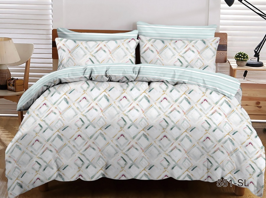 КПБ Cleo сатин набивной "Satin Lux" 551-SL