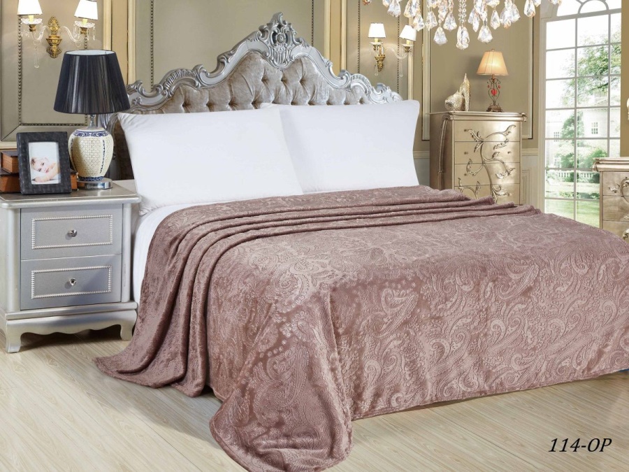 Плед Cleo "ПАРМА пейсли" велсофт 114-OP