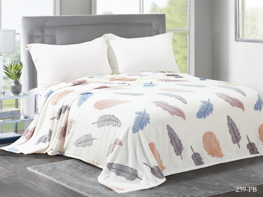 Плед Cleo "Bamboo" полуторный 150*200 микрофибра 100% (150/239-pb, Оригинальное, Мультиколор)