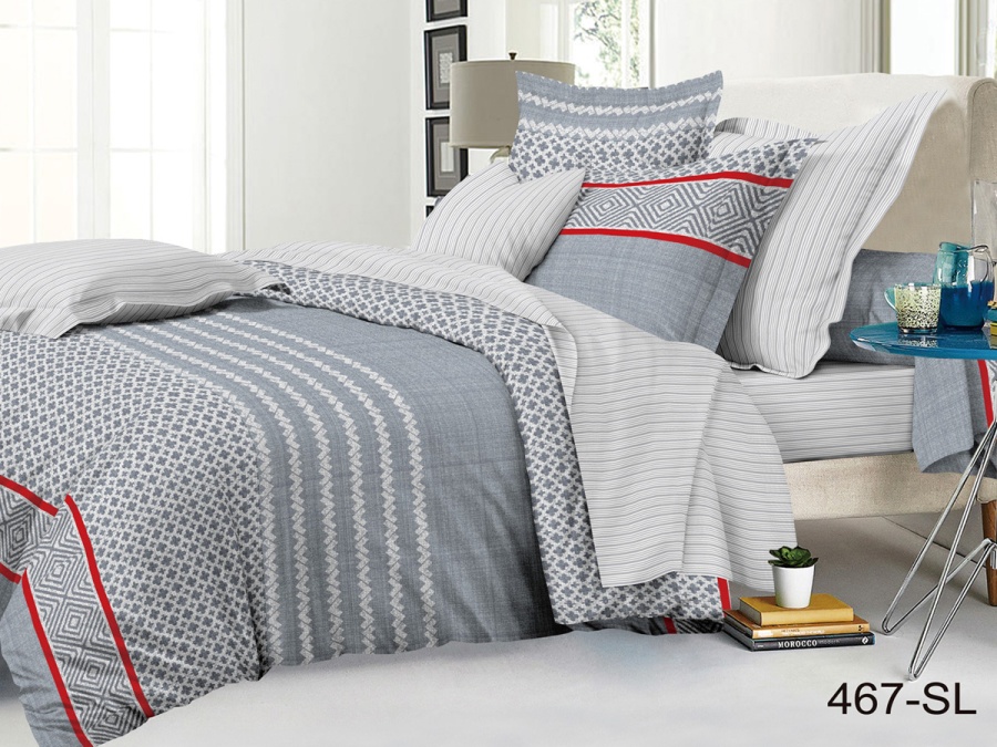 КПБ Cleo сатин набивной "Satin Lux" 467-SL