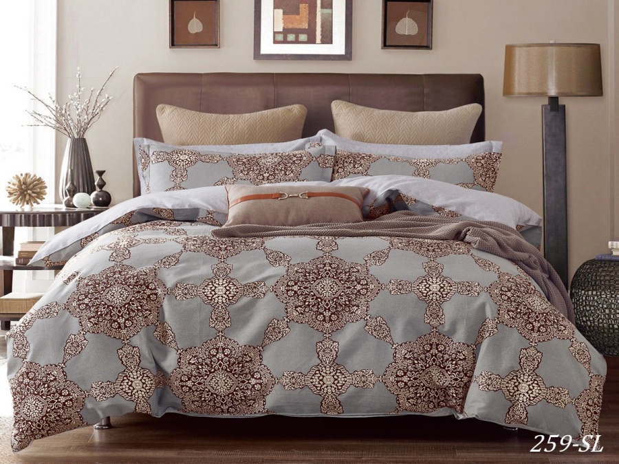 КПБ Cleo сатин набивной "Satin Lux" 259-SL