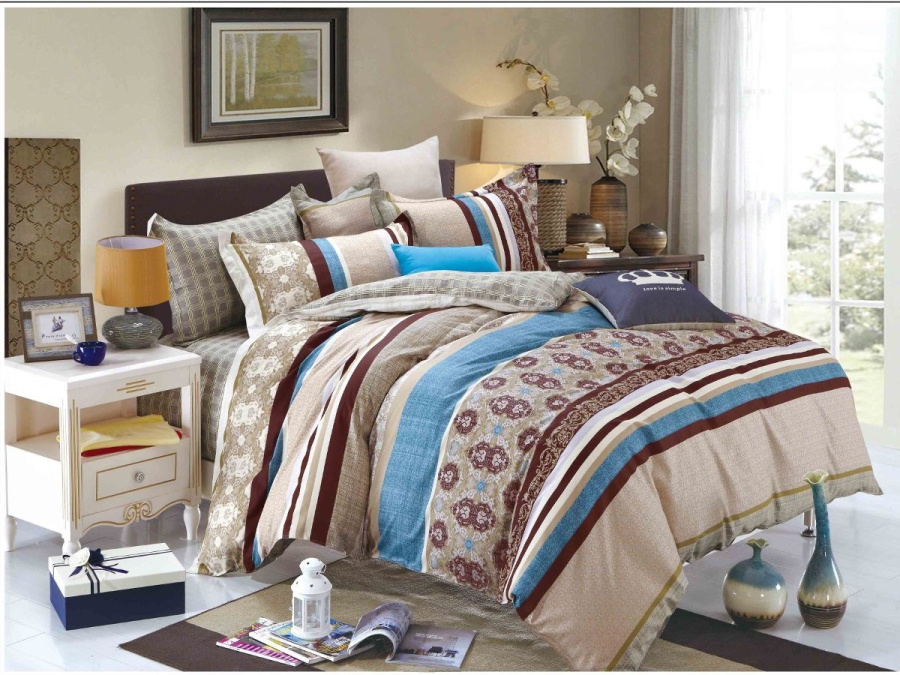 КПБ Cleo сатин набивной "Satin Lux" 026-SL КПБ Cleo сатин набивной "Satin Lux" 026-SL