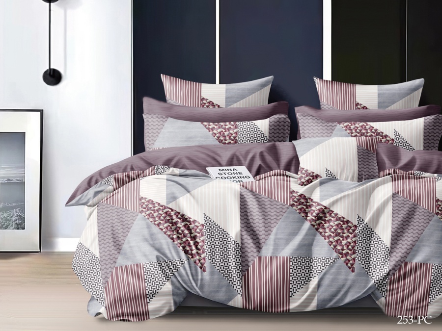 КПБ Cleo Поплин "Pure Cotton" евро 200*220*1 220*240*1(±5) 50*70*2(±2) 70*70*2(±2) в ПВХ (31/253-PC, Геометрия, Мультиколор) КПБ Cleo Поплин "Pure Cotton" евро 200*220*1 220*240*1(±5) 50*70*2(±2) 70*70*2(±2) в ПВХ (31/253-PC, Геометрия, Мультиколор)