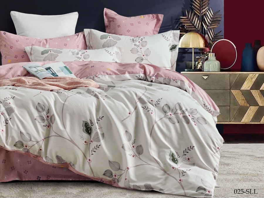 КПБ Cleo сатин набивной "Satin euro max" 025-SLL