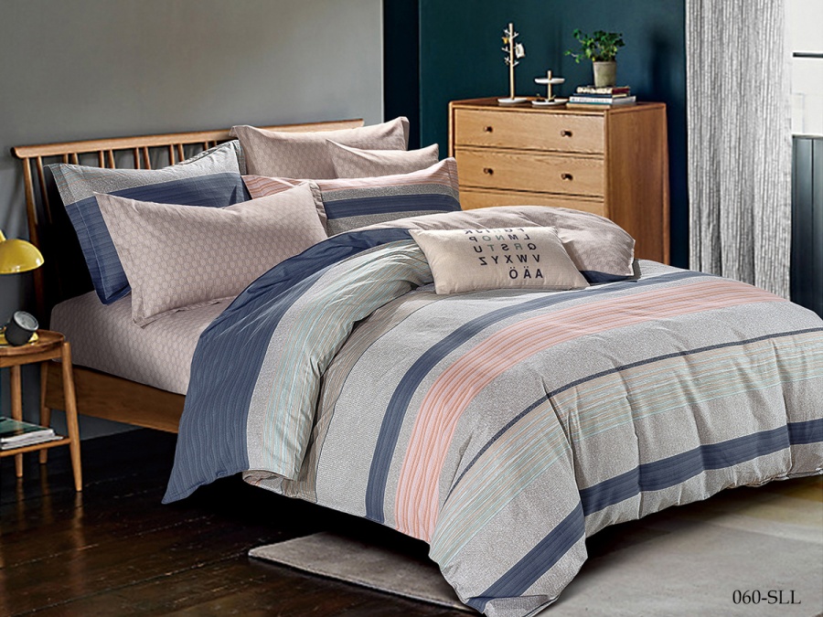 КПБ Cleo сатин набивной "Satin euro max" 060-SLL