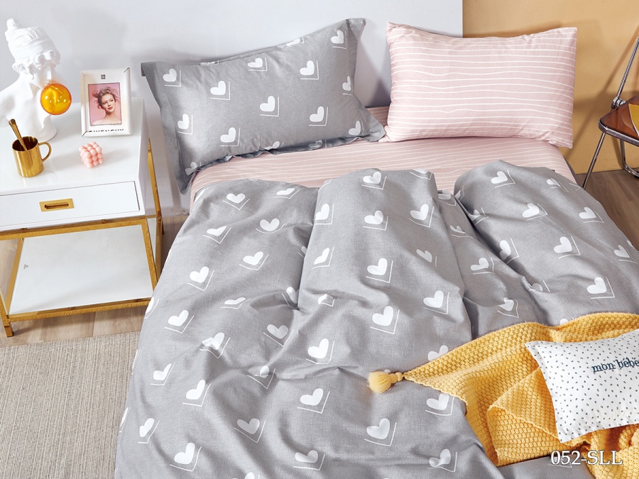 КПБ Cleo сатин набивной "Satin euro max" 052-SLL