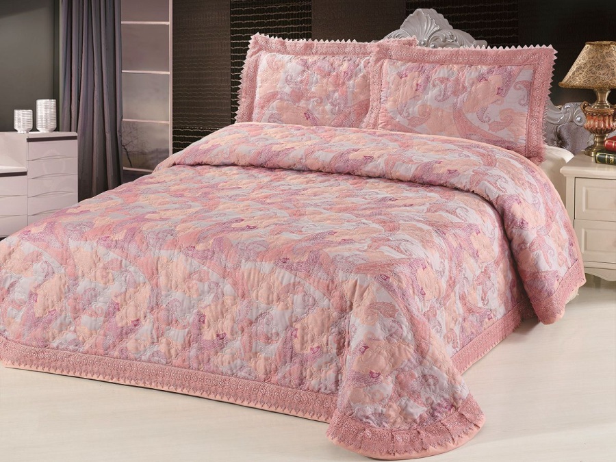 Покрывало жаккард пестротканый 021CLP