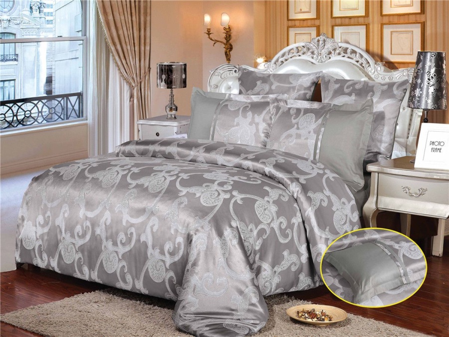 КПБ Cleo "Satin Jacquard" 002-SG