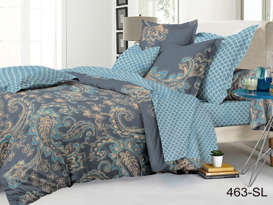 КПБ Cleo сатин набивной "Satin Lux" 463-SL