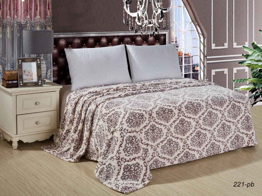 Плед Cleo "БАМБУК" микрофибра 100% 221-be