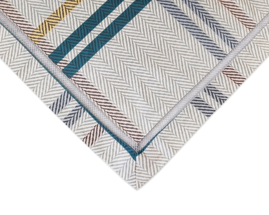 Набор декоративных наволочек Cleo "VELLO D`ORO" 50*70(+5) (2шт) (50/001-VDR, Клетка, Мультиколор)