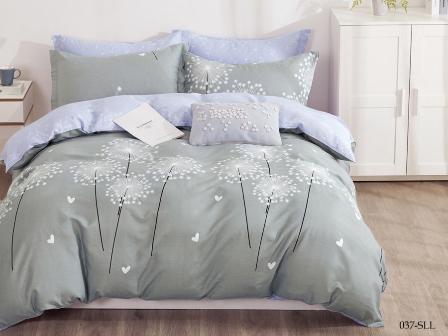 КПБ Cleo сатин набивной "Satin euro max" 037-SLL