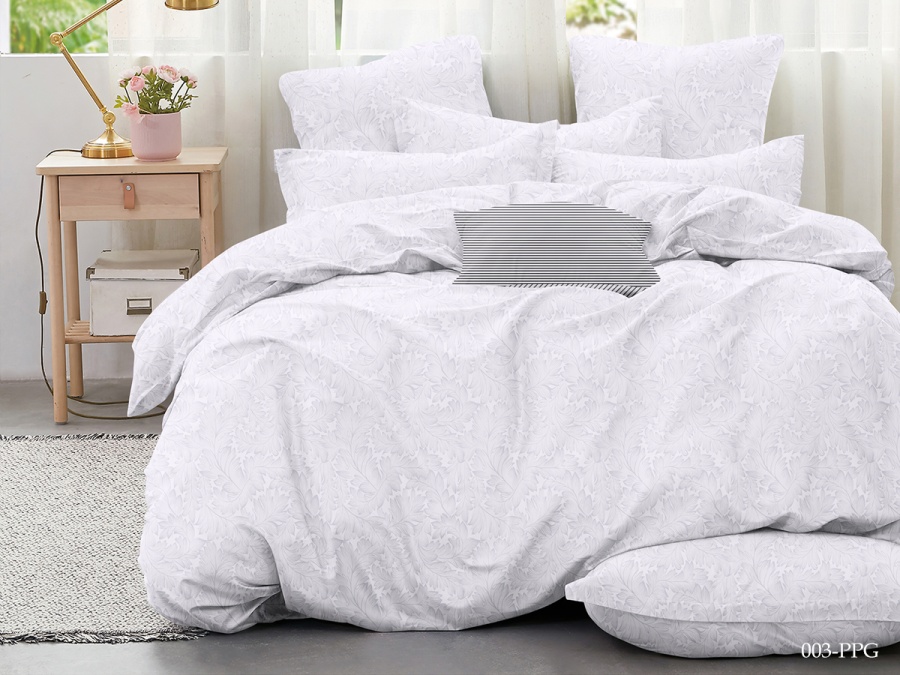 КПБ макопоплин  "Poplin Jacquard" 003-PPG