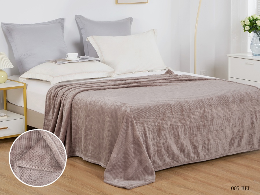 Плед CL HOME "Bellini" велсофт двуспальный 180*200 (180/005-BEL, Узоры, Коричневый) Плед CL HOME "Bellini" велсофт двуспальный 180*200 (180/005-BEL, Узоры, Коричневый)