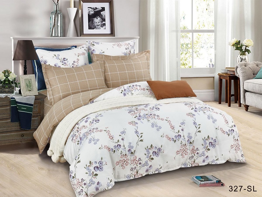 КПБ Cleo сатин набивной "Satin Lux" 327-SL