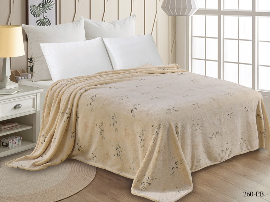 Плед Cleo "БАМБУК" микрофибра 100% 260-pb Плед Cleo "БАМБУК" микрофибра 100% 260-pb